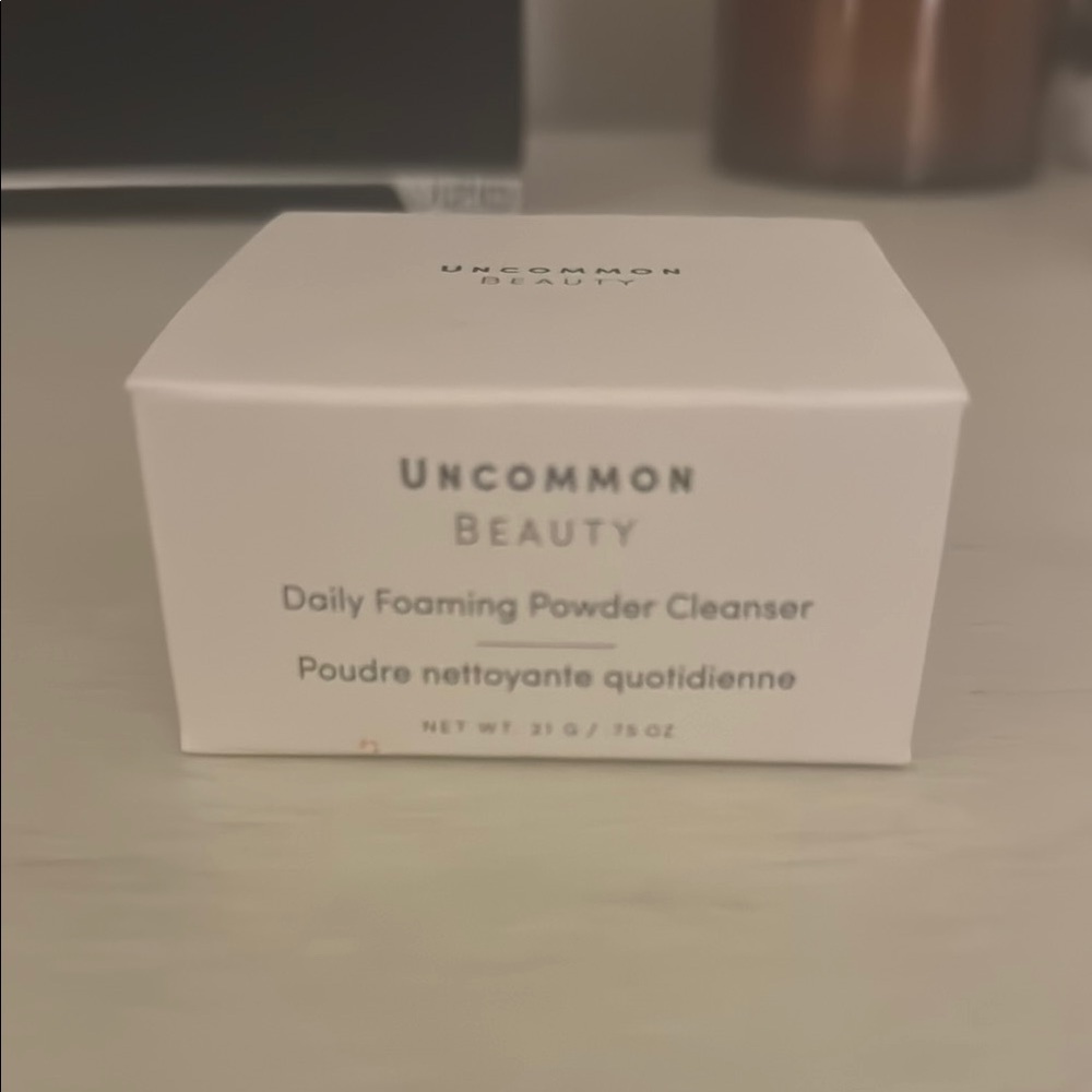 Uncommon Beauty Daily Foaming Powder Cleanser - White